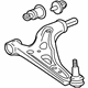 GM 87821885 Lower Control Arm, Driver Side