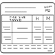 GM 19317635 Tire Info Label
