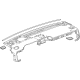 GM 86507556 Upper Dash Panel, Jet Black GM 86507556 Upper Dash Panel, Jet Black