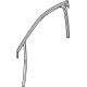 GM 42774471 Glass Run, Front Driver Side
