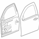 GM 22892592 Door Shell, Front Passenger Side