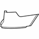 GM 25949459 Side Cover, Rear Upper Passenger Side GM 25949459 Side Cover, Rear Upper Passenger Side