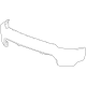 GM 84913616 Bumper, Front