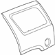 GM 25822461 Quarter Panel, Rear Driver Side