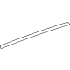 GM 84717095 Upper Molding, Rear Driver Side