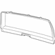 GM 15137469 Gate Trim Panel, Upper