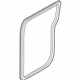 GM 19318370 Door Weatherstrip, Rear
