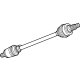 GM 84764210 Axle Assembly, Rear Driver Side