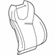 GM 20993989 Seat Back Cover, Front GM 20993989 Seat Back Cover, Front