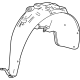 GM 42443604 Wheelhouse Liner, Rear Driver Side