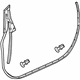 GM 13439473 Door Weatherstrip, Driver Side GM 13439473 Door Weatherstrip, Driver Side
