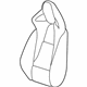 GM 13488244 Seat Back Cover, Front
