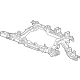 GM 42787321 Mount Frame GM 42787321 Mount Frame