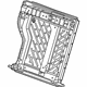 GM 23103817 Seat Back Frame, Rear GM 23103817 Seat Back Frame, Rear