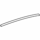 GM 23143405 Reveal Molding, Rear Upper Driver Side