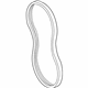 GM 12634320 Serpentine Belt GM 12634320 Serpentine Belt