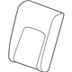 GM 39200581 Seat Back Cover, Rear GM 39200581 Seat Back Cover, Rear