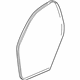 GM 84234953 Door Weatherstrip, Driver Side