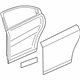 GM 22769182 Door Shell, Rear Passenger Side GM 22769182 Door Shell, Rear Passenger Side