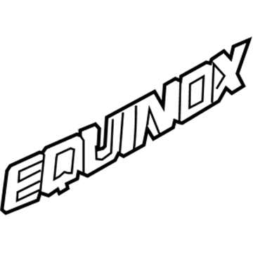 GM 23255002 Nameplate 23255002 GM Nameplate Illustration 1 of 1