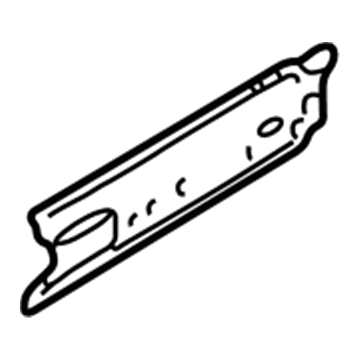 12456714 GM Seat Adjuster Reinforcement, Passenger Side Illustration 1 of 1