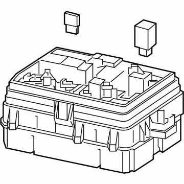 GM 86771157 Fuse & Relay Box 86771157 GM Fuse & Relay Box Illustration 1 of 1