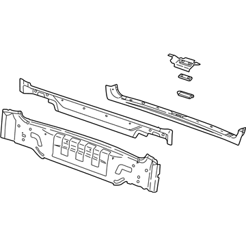 Saturn 21018525 Rear Body Panel