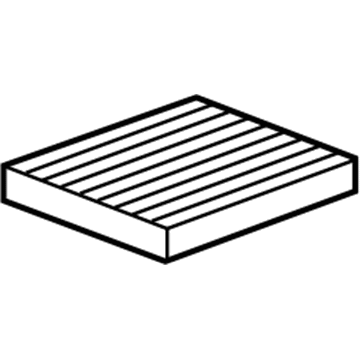 Cadillac 13356914 Air Filter