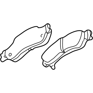 Chevy 19152030 Front Pads