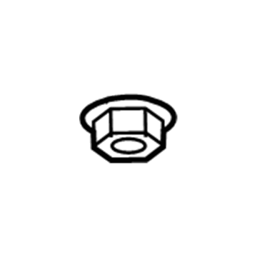 Chevy 11546438 Muffler With Tail Pipe Nut