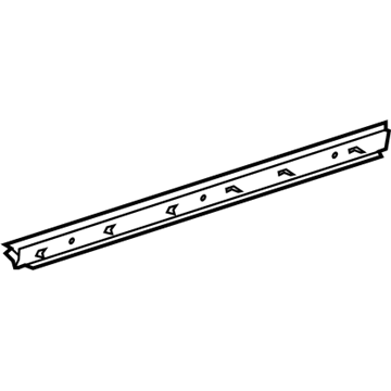 13260062 GM Belt Weatherstrip, Rear Driver Side Illustration 1 of 1