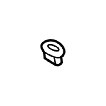 13307674 GM Lock Knob Bezel, Black, Driver Side Illustration 1 of 1