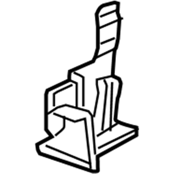 GM 23110407 Reservoir Tank Bracket 23110407 GM Reservoir Tank Bracket Illustration 1 of 1