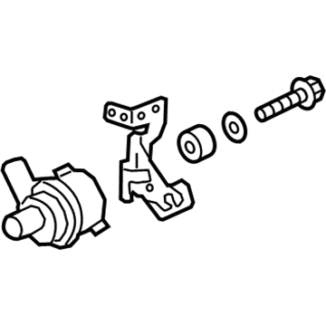 GM 23208583 Auxiliary Pump 23208583 GM Auxiliary Pump Illustration 1 of 1
