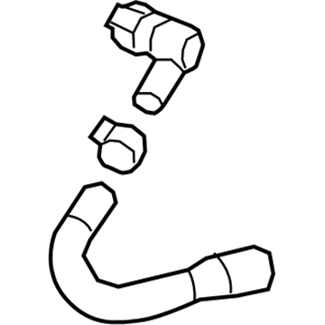 GM 22885339 Heater Hose 22885339 GM Heater Hose Illustration 1 of 1
