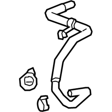 84141562 GM Reservoir Hose Illustration 1 of 1