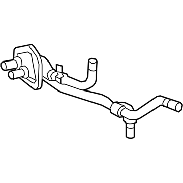 GM 23172713 Pipe Assembly 23172713 GM Pipe Assembly Illustration 1 of 1