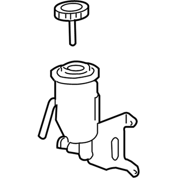 GM 15285644 Reservoir 15285644 GM Reservoir Illustration 1 of 1