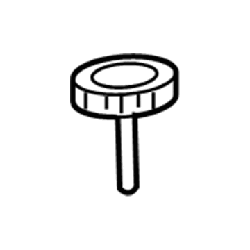 GM 89047681 Reservoir Cap 89047681 GM Reservoir Cap Illustration 1 of 1
