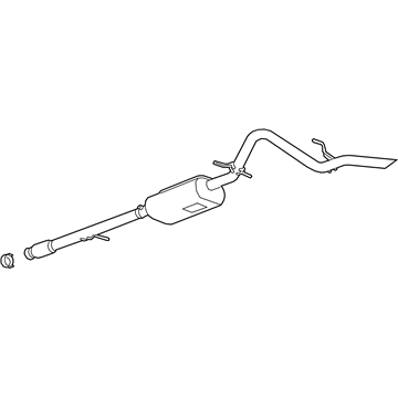 Chevy 84657792 Muffler & Pipe