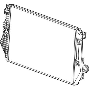 GM 84747171 Intercooler 84747171 GM Intercooler Illustration 1 of 1