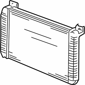 Chevy 89019168 Radiator