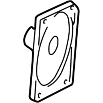 Chevy 15173233 Speaker