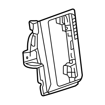 84925077 GM Switch Bezel, Black Illustration 1 of 1