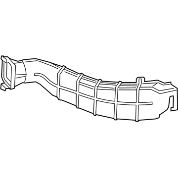 22833743 GM Intake Duct Illustration 1 of 1