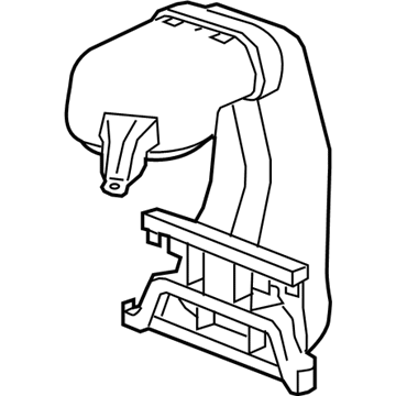 25918657 GM Outlet Duct Illustration 1 of 1
