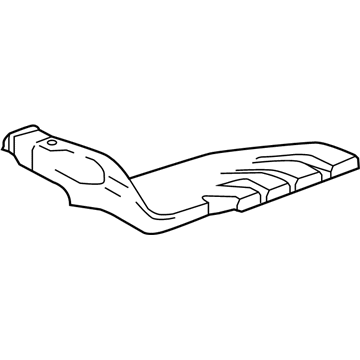 13401750 GM Outlet Duct, Passenger Side Illustration 1 of 1