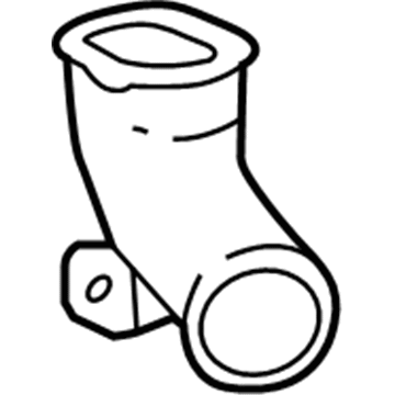 GM 13401752 Air Outlet, Passenger Side 13401752 GM Air Outlet, Passenger Side Illustration 1 of 1