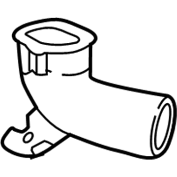 13401751 GM Air Outlet, Driver Side Illustration 1 of 1