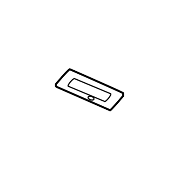 GM 26398235 Bezel-Auxiliary A/C Air Outlet *Sheer Gray 26398235 GM Bezel-Auxiliary A/C Air Outlet *Sheer Gray Illustration 1 of 1